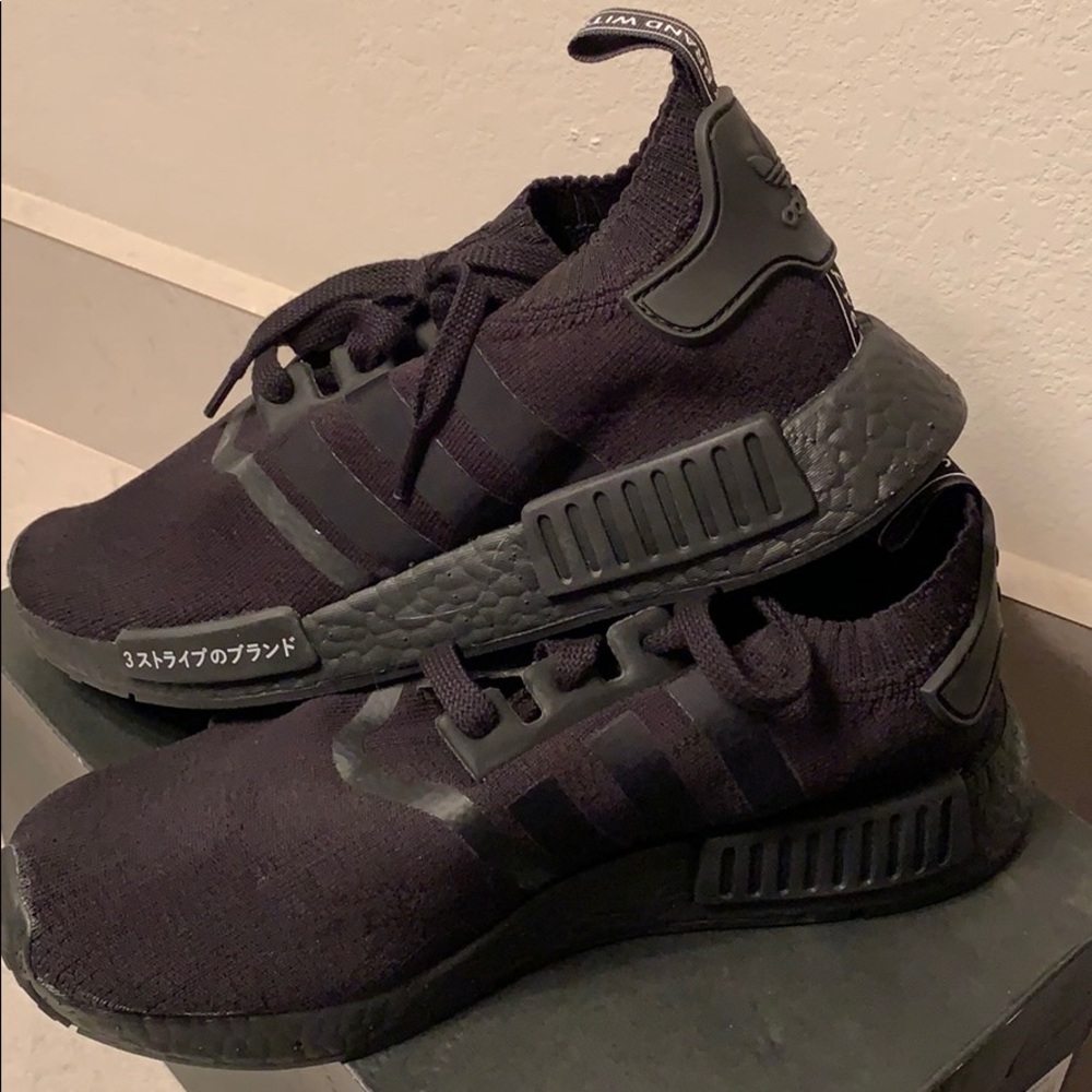 Adidas triple black Japan edition